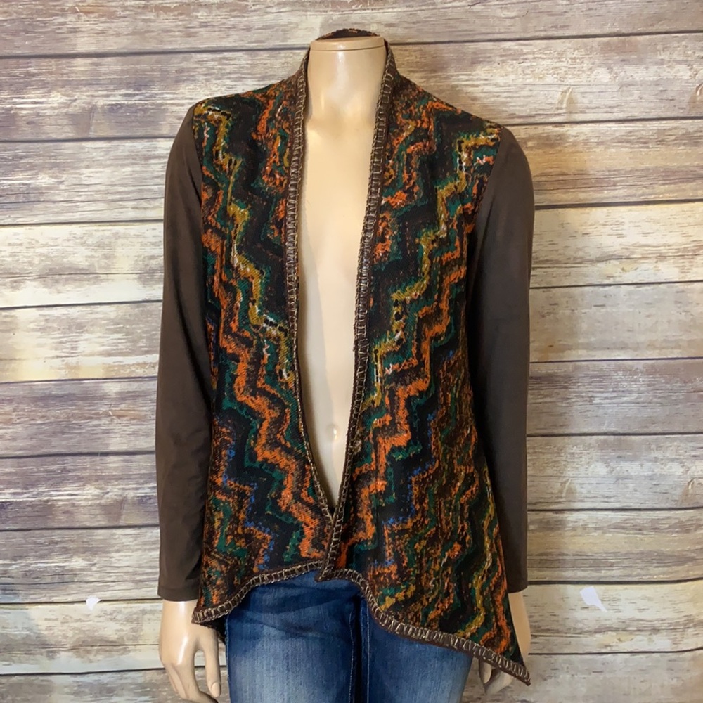 Alberto Makali Jacket Cardigan S Multicolored Open